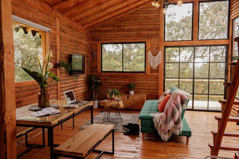 Magical CABIN surrounded by nature. (ARTEMISA)