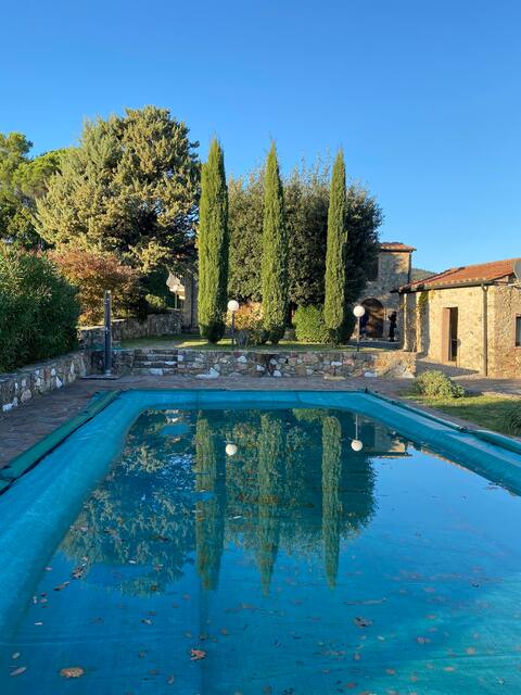 Stunning Tuscan Farm House with an Olive Grove