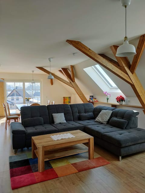 Southern Black Forest loft with panoramic views