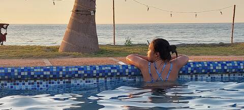 Oceanaire Glamping Resort Aircon Kubo Rental