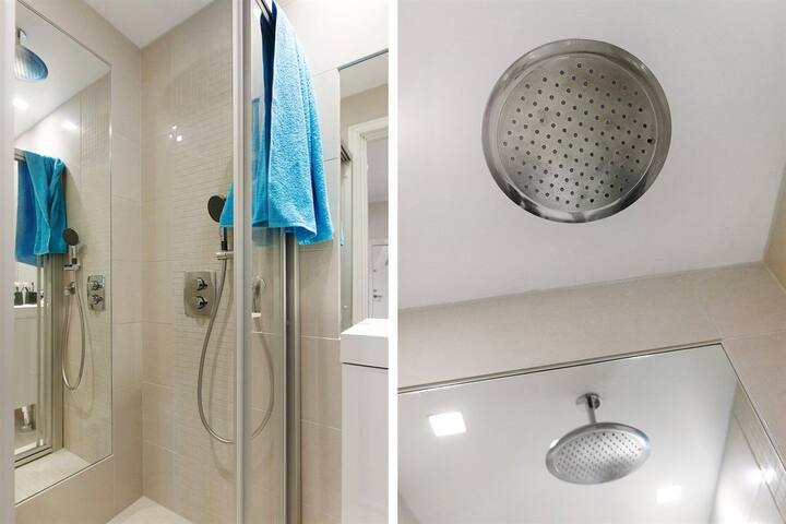 Artsy flat with chandeliers and fireplace gallery image 3