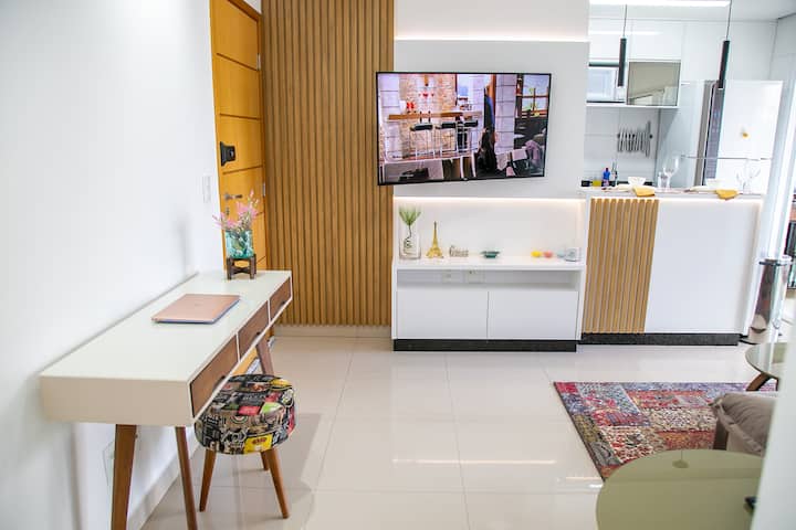 Beautiful 1 Bedroom Apt With Garage. - Goiânia