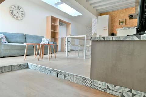 Studio for 2 people (sleeps 4)