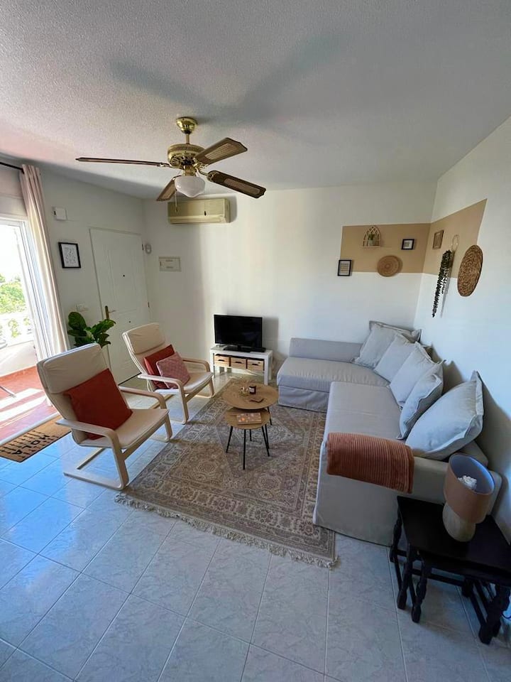 Sunny Apartment With Private Solarium And Sea View - San Miguel de Salinas