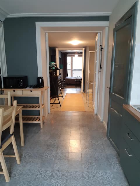 Top performing Airbnb: Cozy studio with garden terrace in Laeken Laken