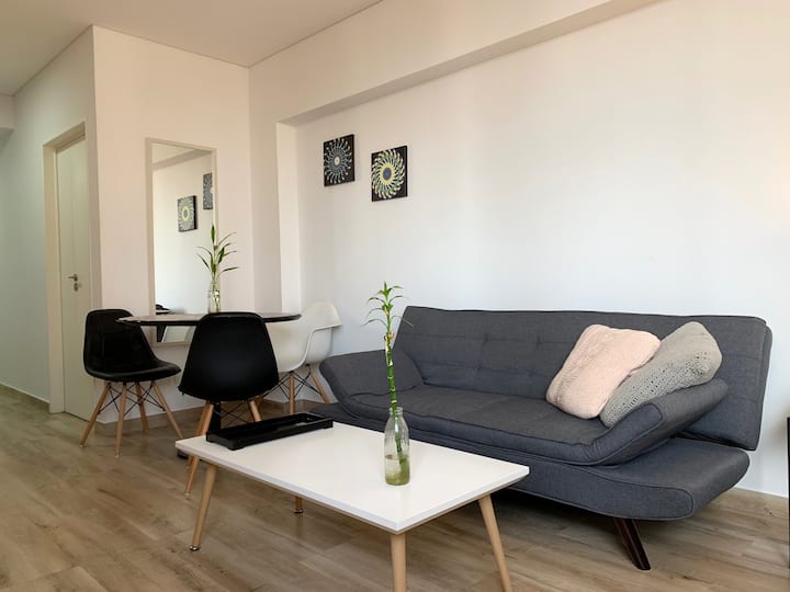 Modern furnished one-bedroom apartment near the River in Belgrano