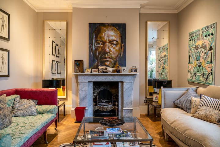 Luxury London townhouse with landscaped garden