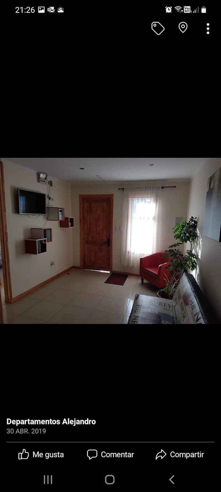 Anuncio N 3 Con Un Dormitorio Dos Camas Y Un Futon - Punta Arenas