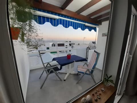 Casa Enda amazing sea view apt P.Carmen with A/C
