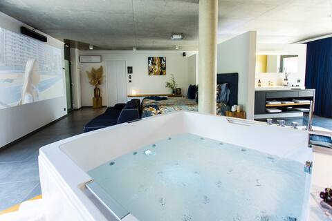 Loft Private Ground Zero - Jacuzzi-Sauna-Ecran