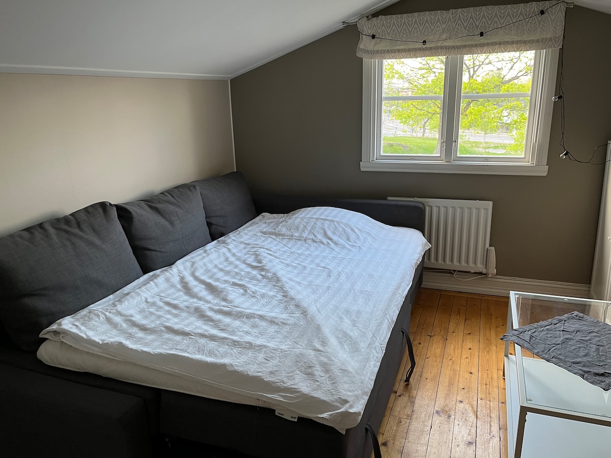 Спална соба 5, еден кауч на спуштање со душек за дополнителен кревет