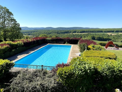 Pfaffenbronn House 6 people, pool, tennis