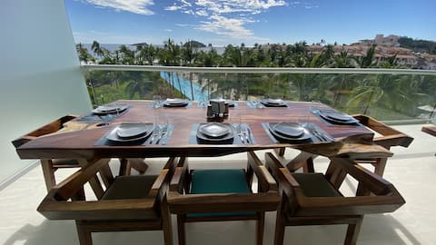 3*Luxury King Bed Condo*8 person*Peninsula Ixtapa*