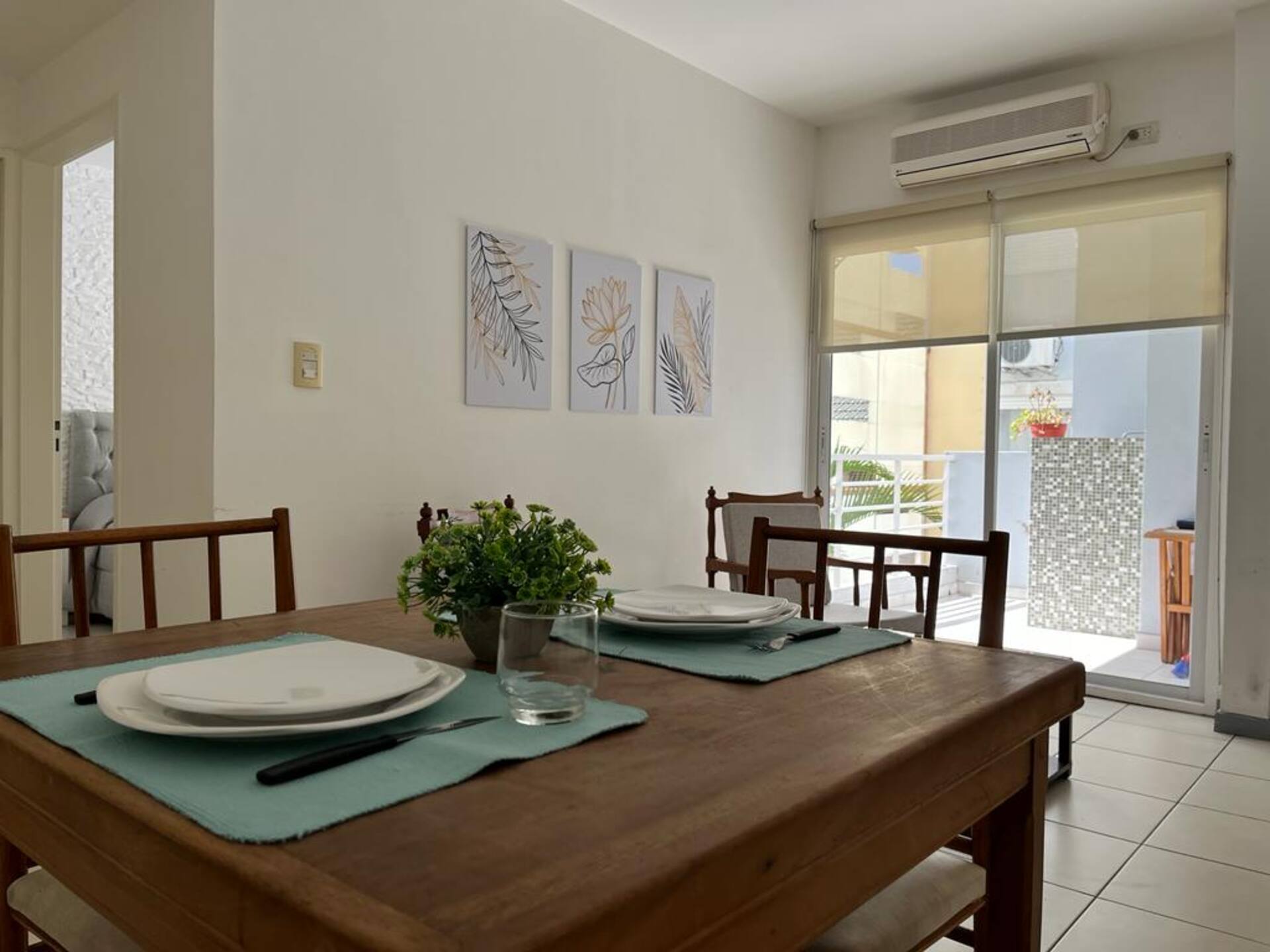 Двухкомнатная квартира с балконом и зоной гриля в Villa Urquiza