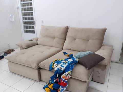 Furnished house.