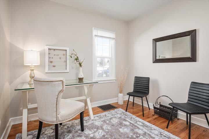 Main Floor Office with Closet