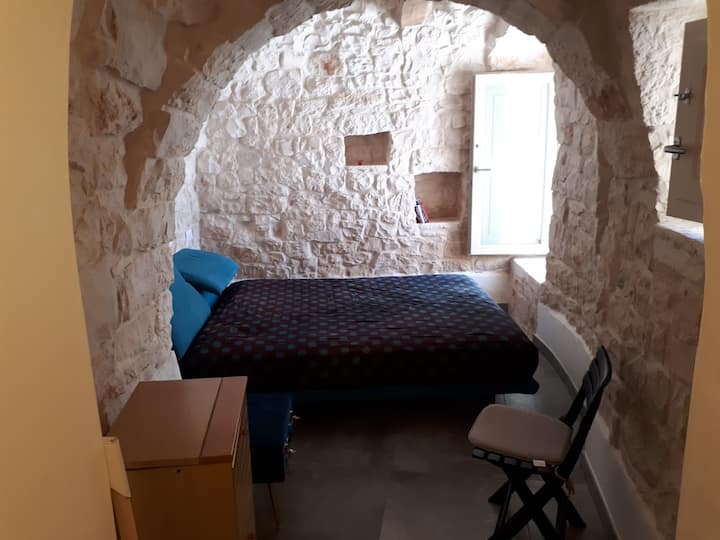 habitación verde