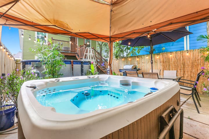 **St.Roch’s 4BR Sip, Grill, & Chill Oasis Near FQ