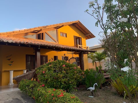 Airbnb em destaque: Excellent house in Coqueiro, 100 meters from the beach. em Luís Correia