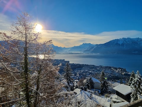 The Roof of Chardonne - Between Alps and Lake Geneva