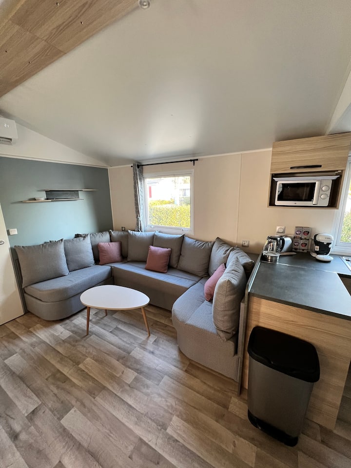 Mobil Home Moderne Tout éQuipé Camping **** Fréjus - Côte d’Azur