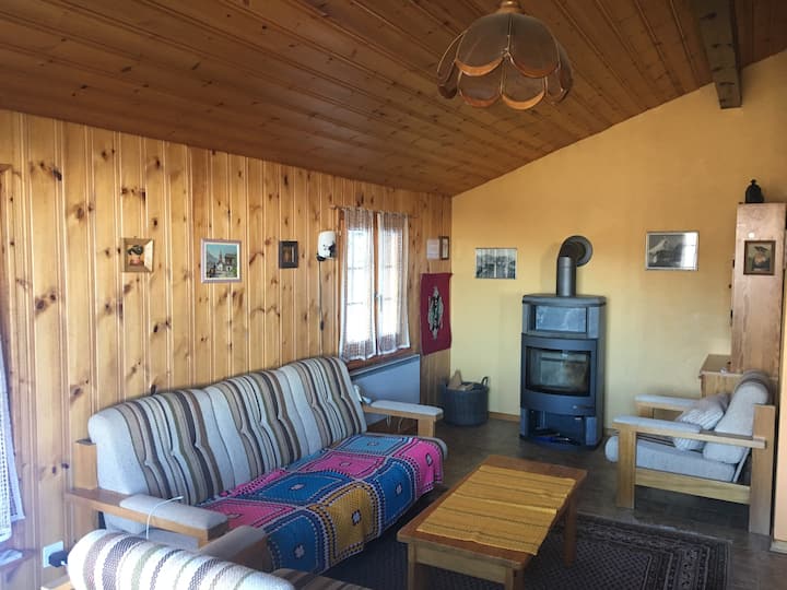 Chalet Familial Ski-in/ski-out Pour 6-8 Personnes - La Tzoumaz