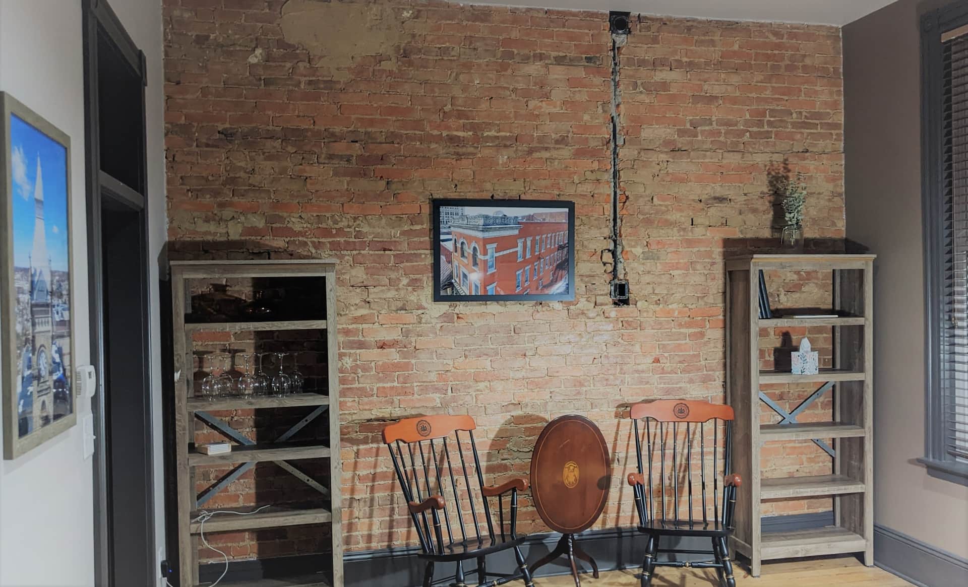 Vintage two bedroom walk-up apartment