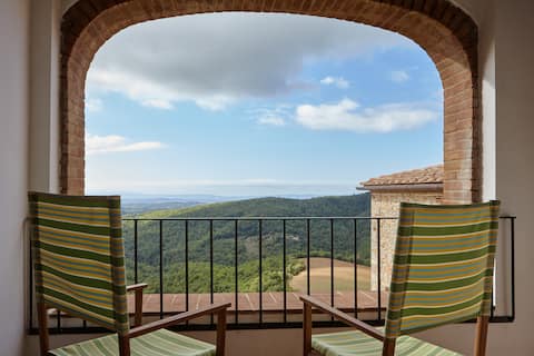 Successful Airbnb property: HOUSE ABOVE THE CHIANTI. WITH GARDEN AND POOL in Castelnuovo Berardenga