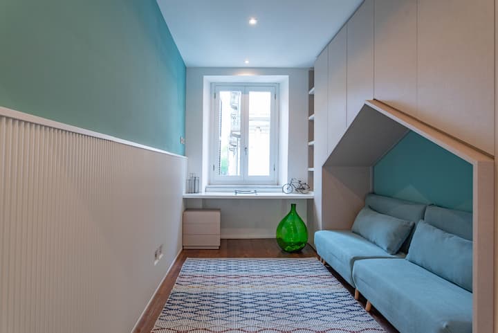 الغرفة الثانية مع سرير أريكة ، مثالية لأطفالك الصغار!