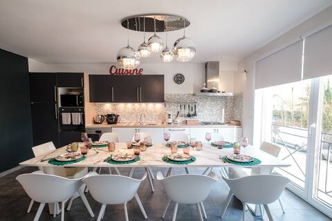 CasaRosa- Spacious Triplex South of Brussels