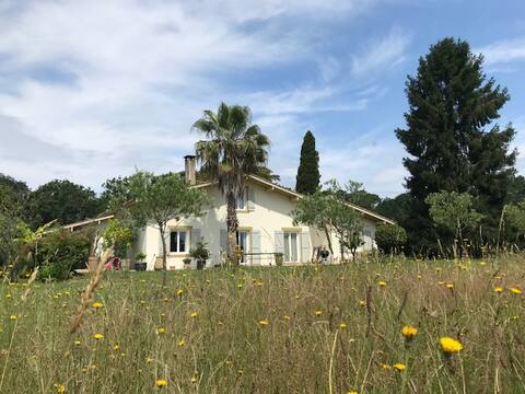 Family villa with pool in the heart of nature
