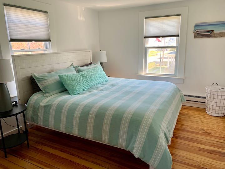 Bedroom 2 is large and is the home to a brand new king bed and mattress, day bed with trundle and TV.