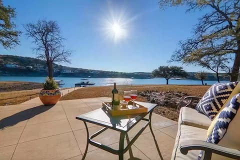 Lake Travis with Private Dock on Deep Water Cove