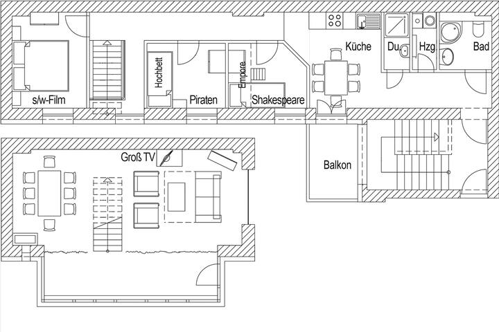 Holiday flat III in the Floramühle for 8 people gallery image 5