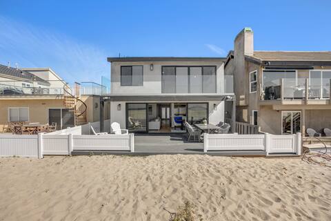 BEACH FRONT 4 bedroom beautifully remodeled home!!