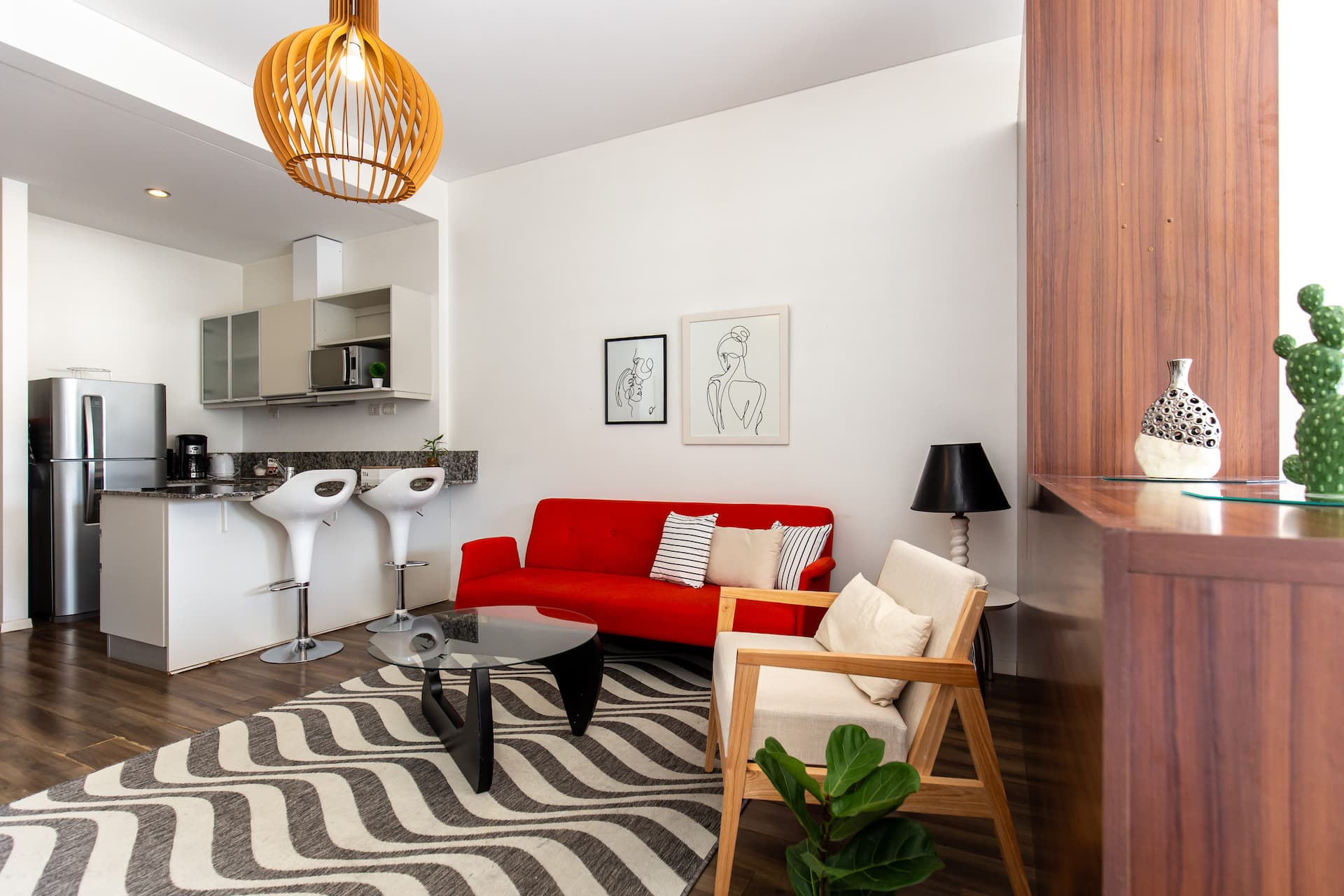 Studio apartment with balcony in Palermo Hollywood