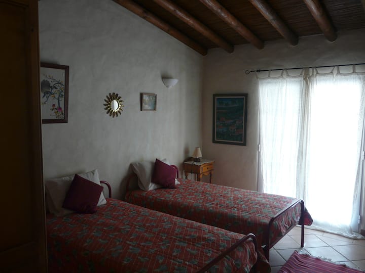 Habitación de dos camas