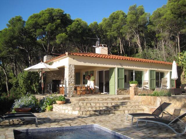 Begur Sa Tuna belle villa 10 pers. piscine vue mer