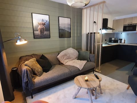 44 m² apartment in the mountains