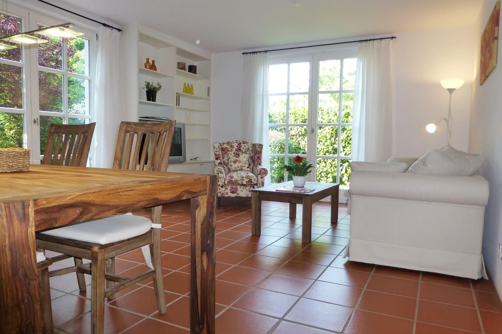 Calm 3room flat with garden, 2 separate bedrooms