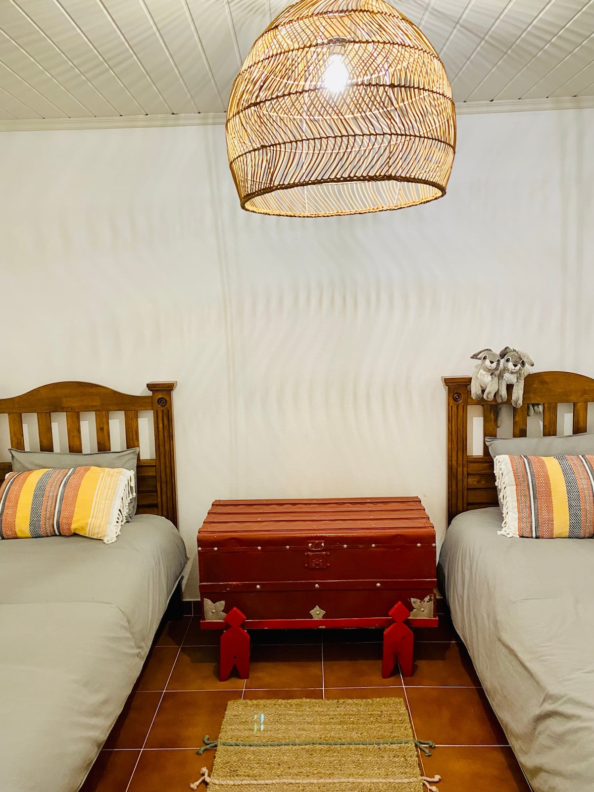 Chambre avec lits jumeaux 