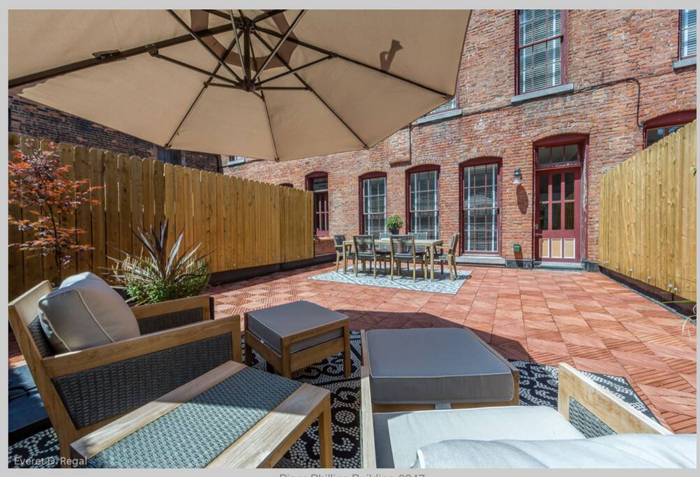 Armory Square Designer 2 Br W/ Huge Terrace