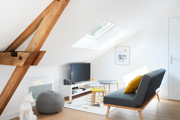 ღ Minuit à Paris - Wifi Fibre/linge/parking - Châteaubriant