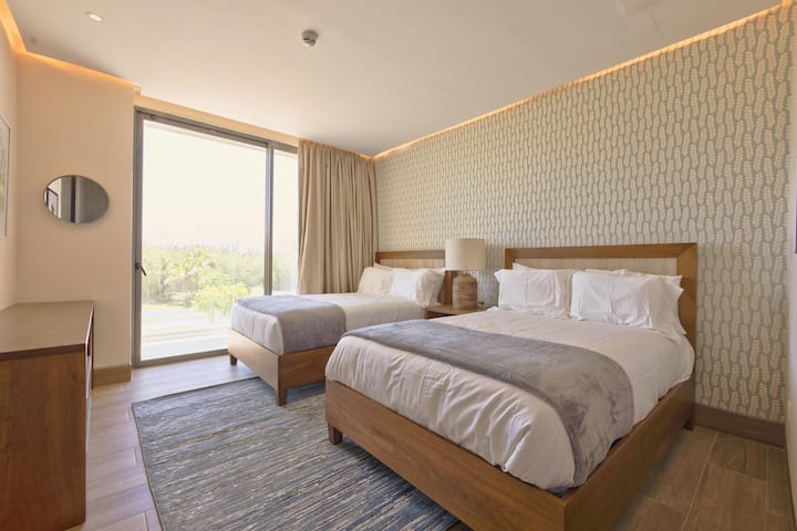 Sekundárna izba s 2 manželskými posteľami