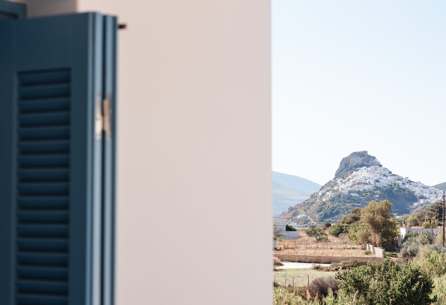 View from the villa
