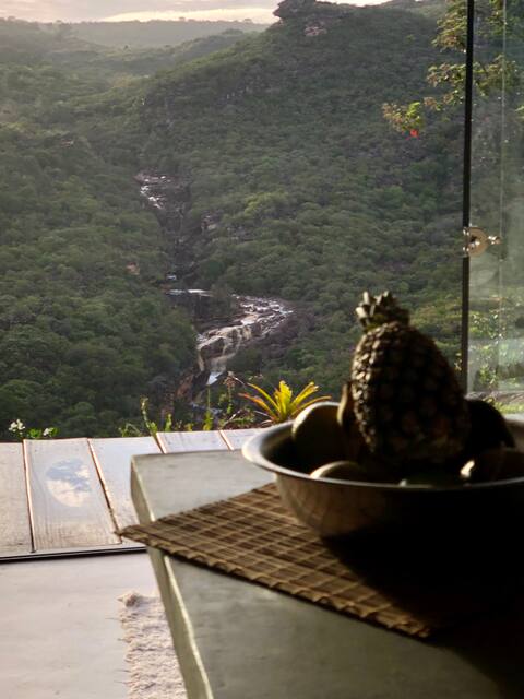 Loft Nature Igatu 
wonderful view of the Waterfall