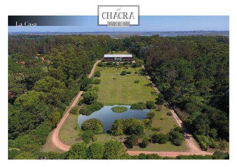 Casona con laguna y pileta 300mts del mar
