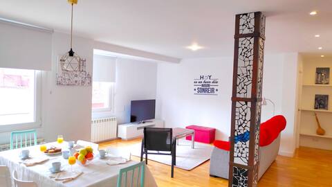 A beautiful, very bright apartment in Nájera