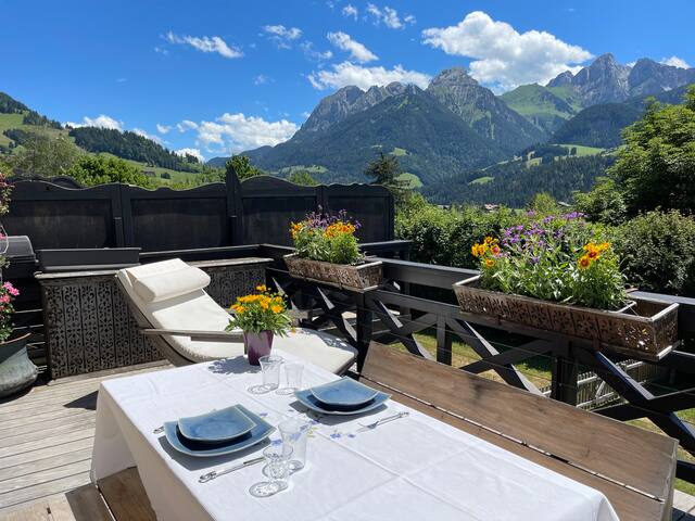 5* Cosy and charming 3 bedroom apt 15’ from Gstaad