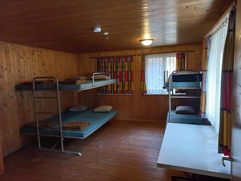 Schächenhütte – Zimmer Schärhorn - 6 Betten
